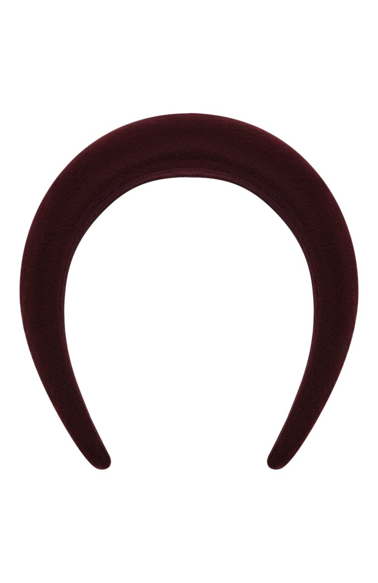 Женский ободок для волос FLOWER ME бордового цвета, арт. HAIRBAND-CM012010L | Фото 1 (Материал: Текстиль; Нос: Не проставлено; Региональные ограничения белый список (Axapta Mercury): Не проставлено)