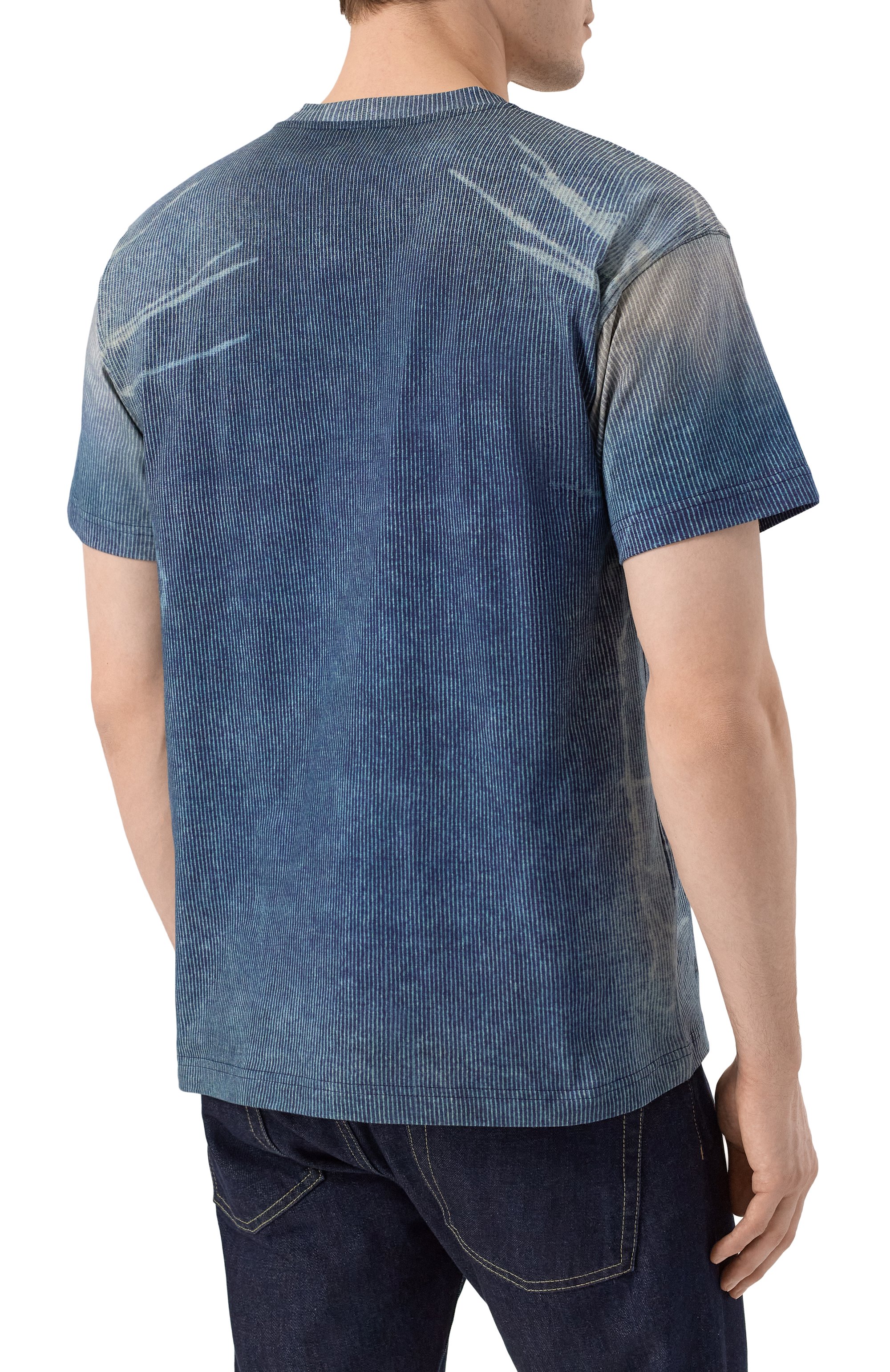 Хлопковая футболка DIESEL, арт. A19650/0PJBH, фото 4