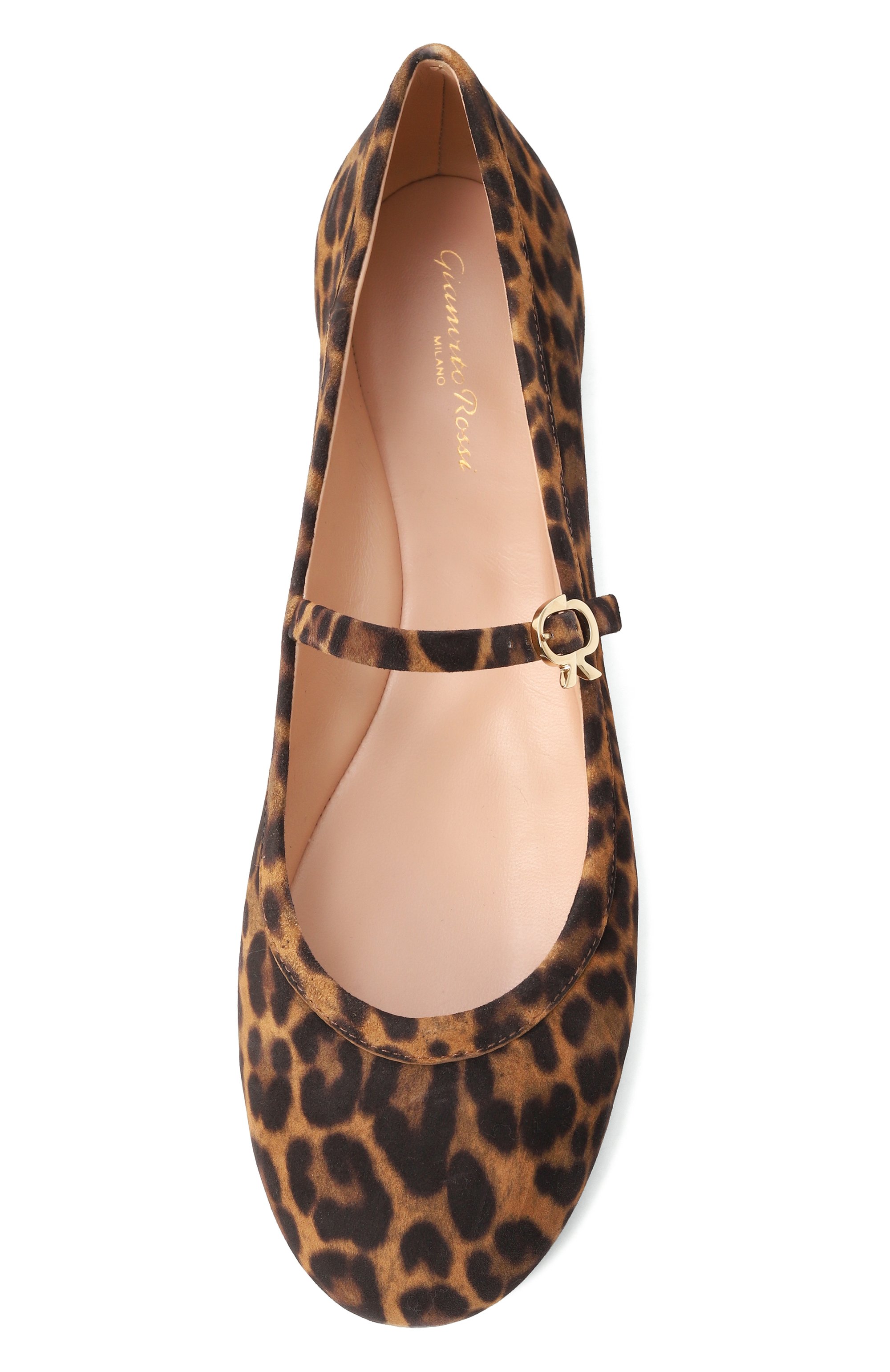 Замшевые балетки carla GIANVITO ROSSI, арт. G22223.05G0M.CMDALLP, фото 6