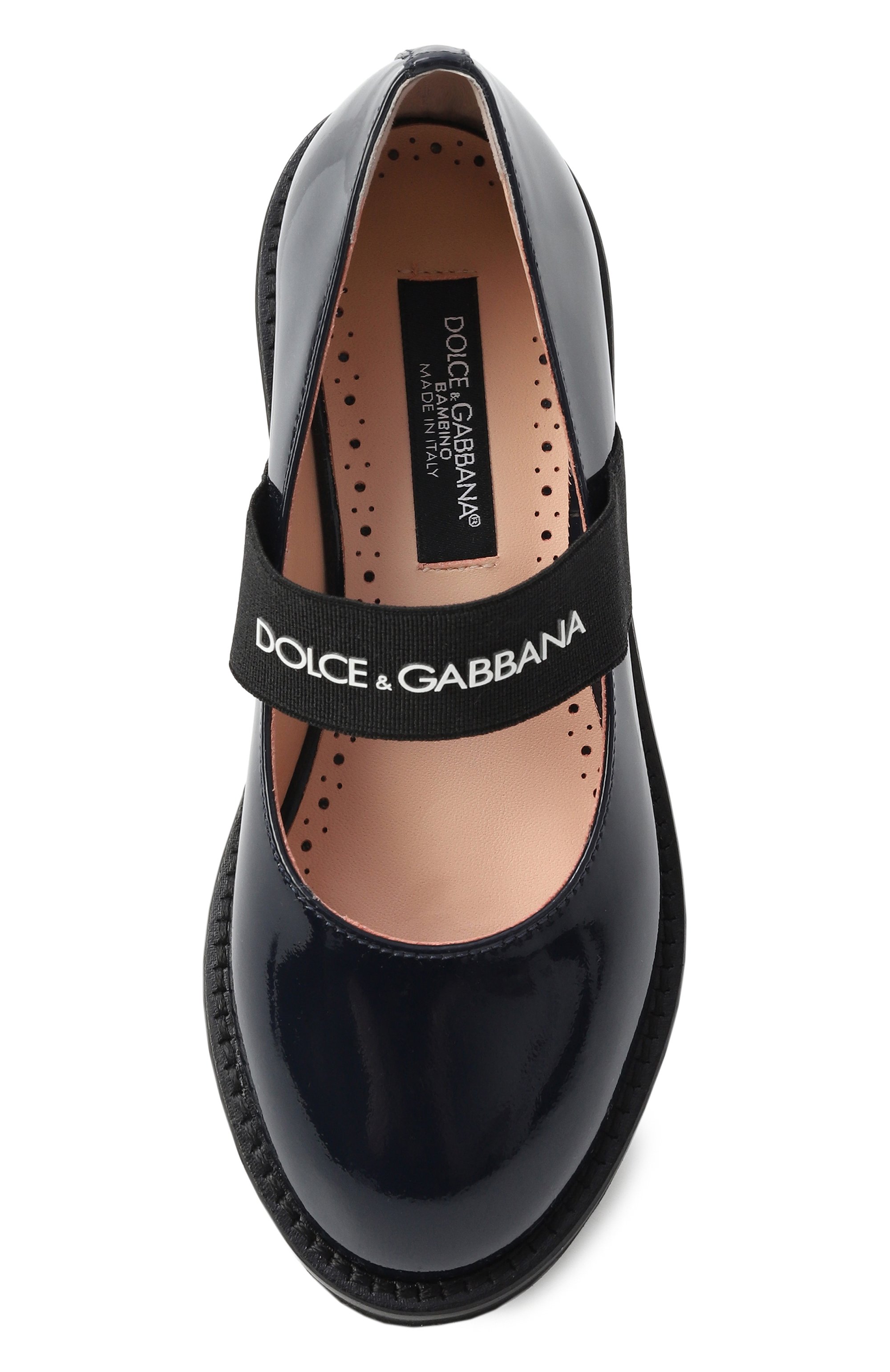 Кожаные туфли DOLCE & GABBANA, арт. D11333/A9135/37-38, фото 4