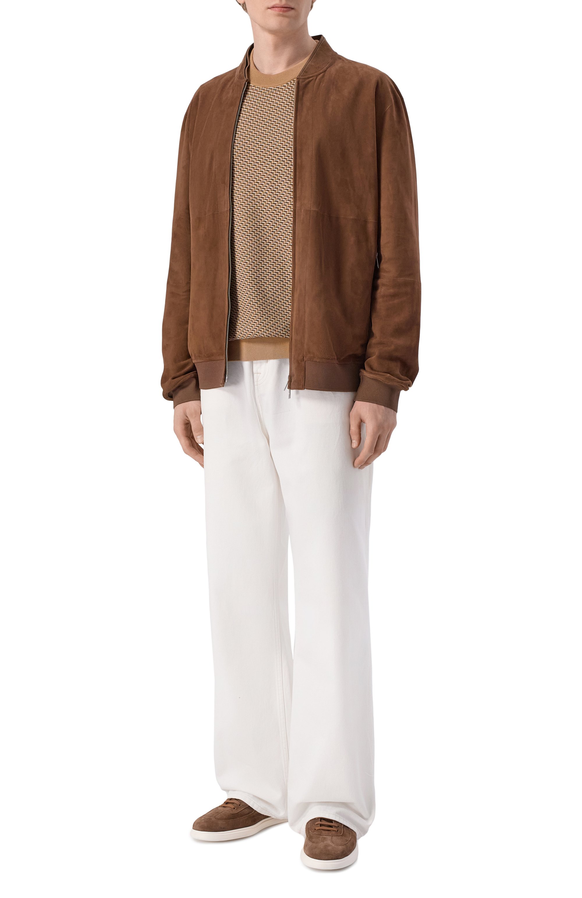 Джинсы wide leg 7 FOR ALL MANKIND белого цвета по цене 31900 руб., арт. 7TI91G86-3M9, фото 2 Джинсы wide leg 7 FOR ALL MANKIND, арт. 7TI91G86-3M9, фото 2