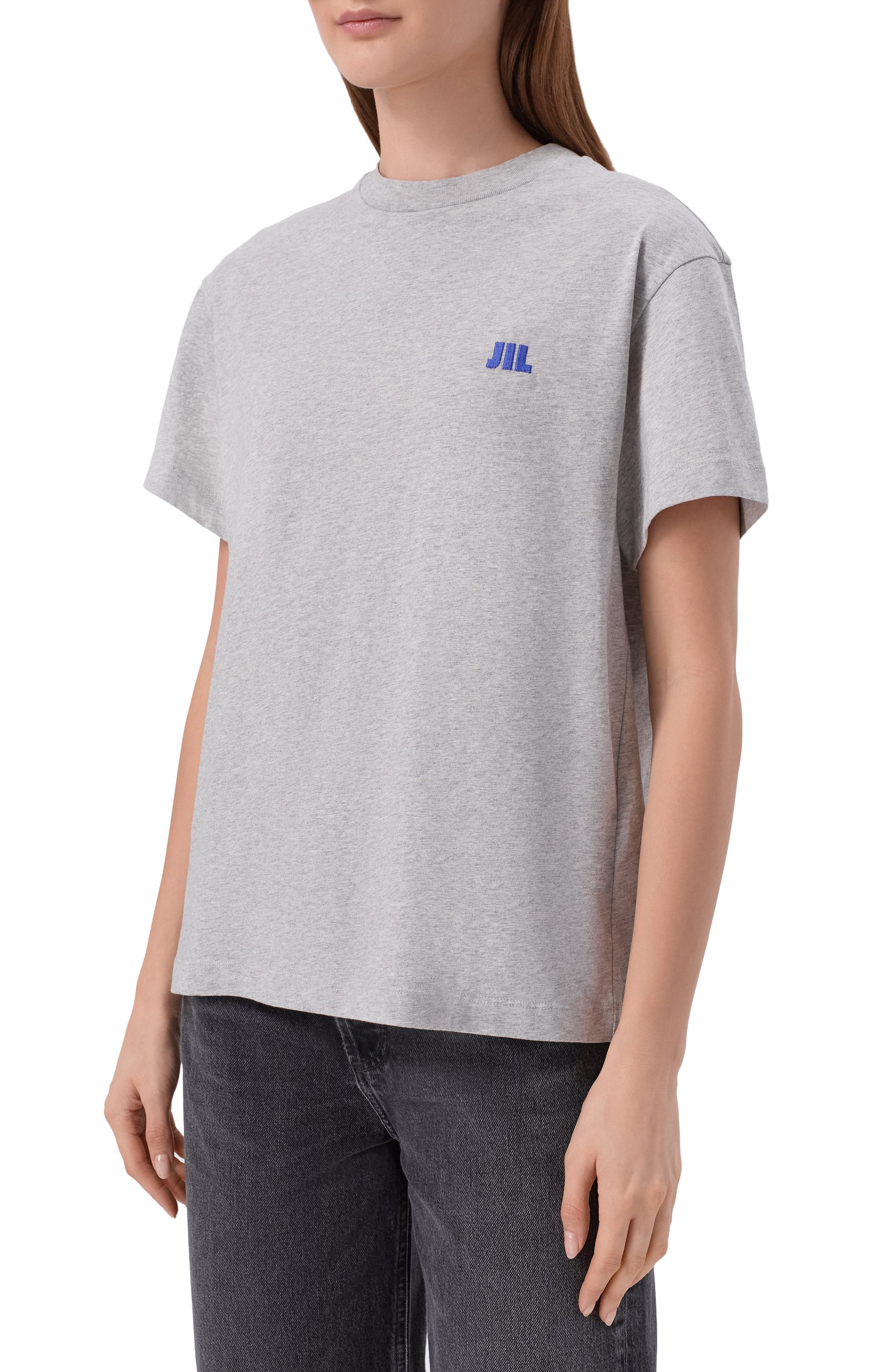 Хлопковая футболка JIL SANDER, арт. J02GC0163/J45048, фото 3