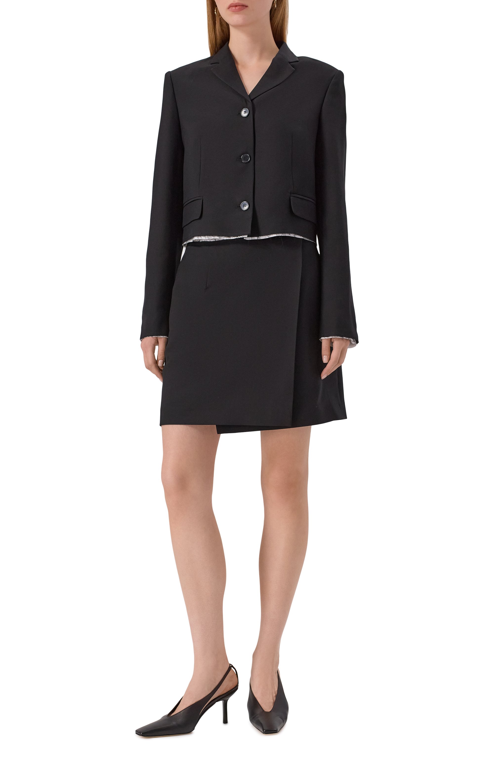 Юбка из шерсти и шелка 12 STOREEZ, арт. 132688, фото 2