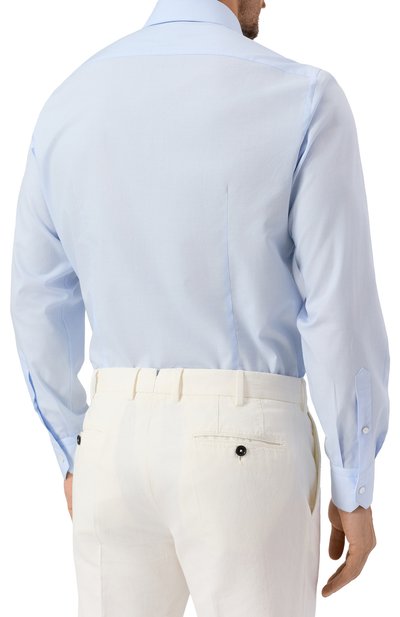 Хлопковая сорочка ZILLI, арт. CLAA01M010005543Q, фото 4