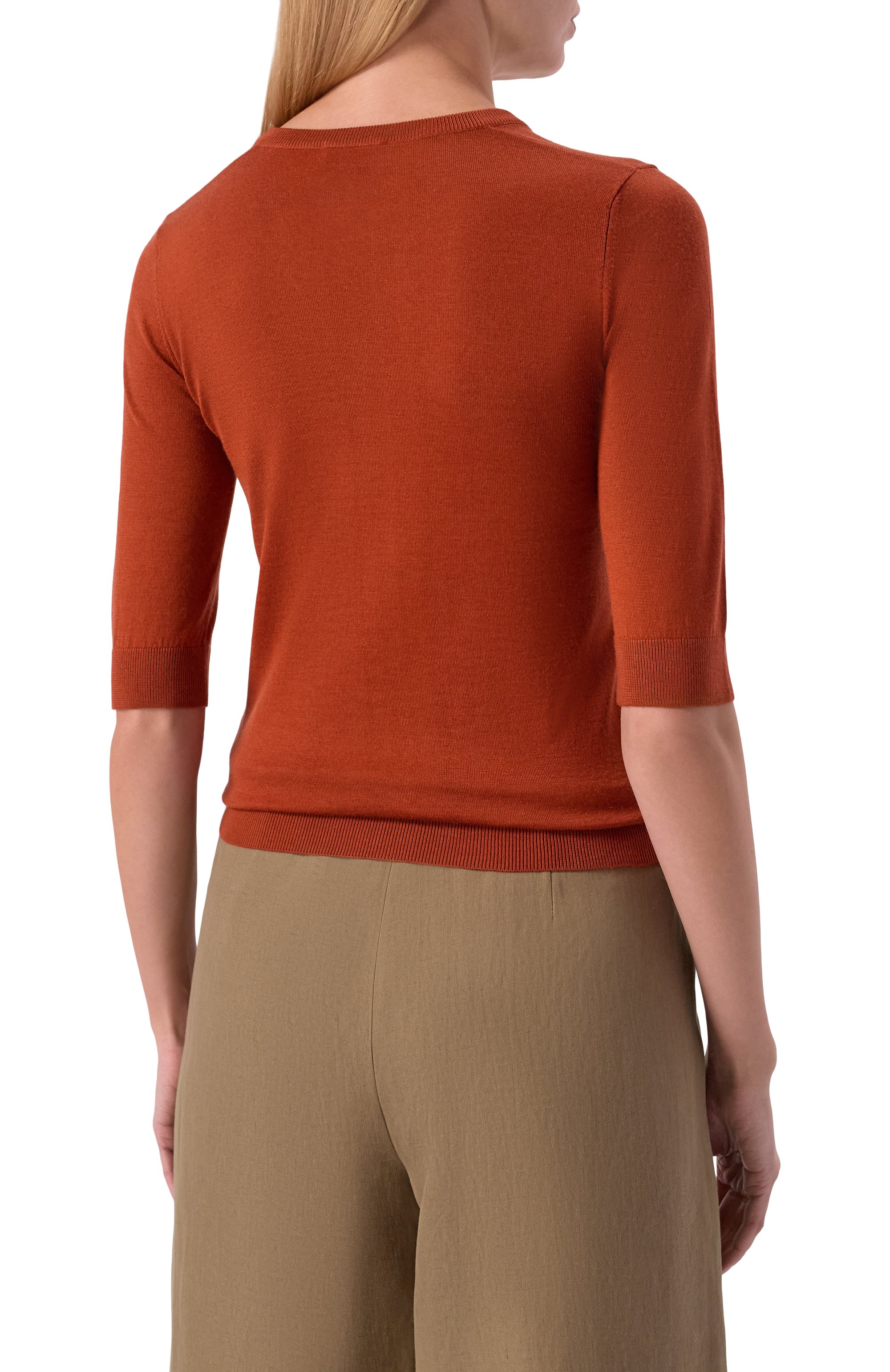 Пуловер из кашемира и шелка MVST, арт. M26.CSW.K413/JAIPUR, фото 4