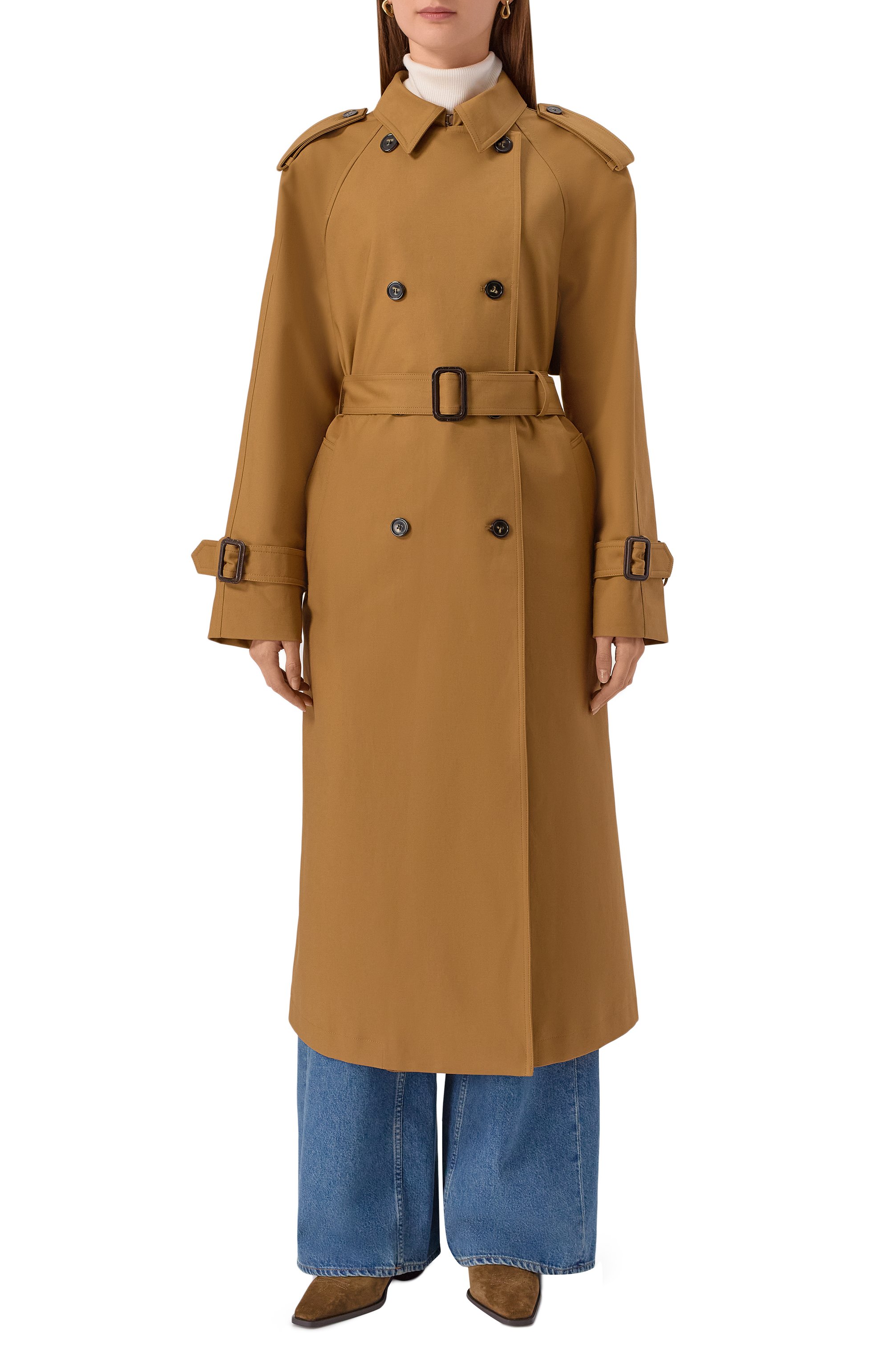 Хлопковый тренч 12 STOREEZ, арт. 130306, фото 3