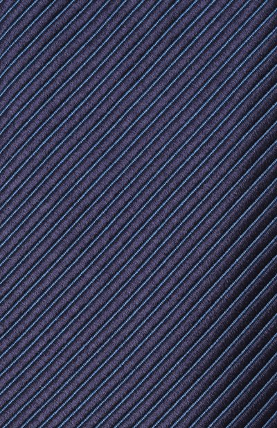 Галстук из шелка и хлопка GIORGIO ARMANI темно-синего цвета по цене 25250 руб., арт. GM000800/TE13673, фото 4 Галстук из шелка и хлопка GIORGIO ARMANI, арт. GM000800/TE13673, фото 4