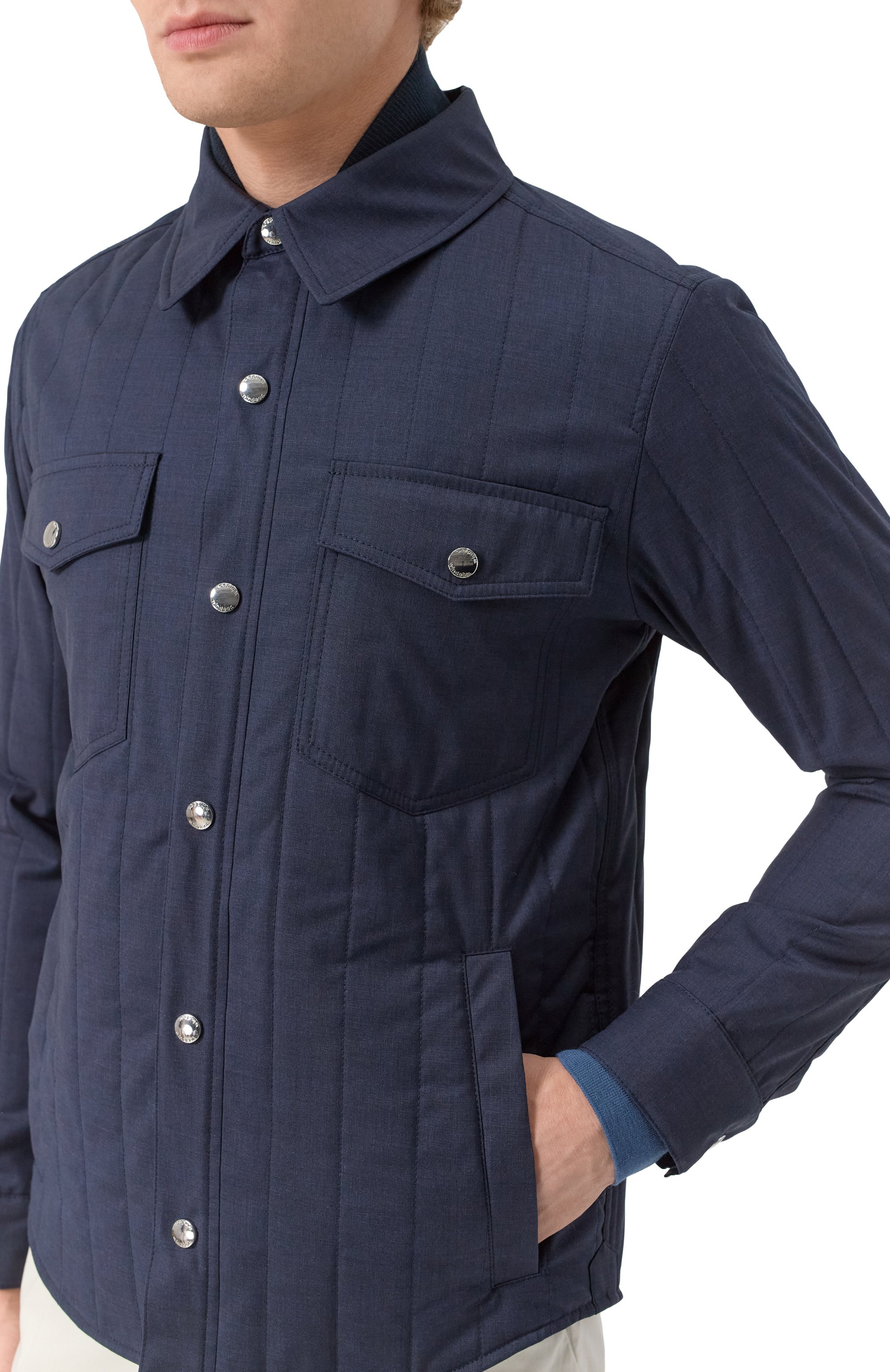 Шерстяная куртка-рубашка WINDSOR, арт. 13 LID0R0 10018949/30045405, фото 5