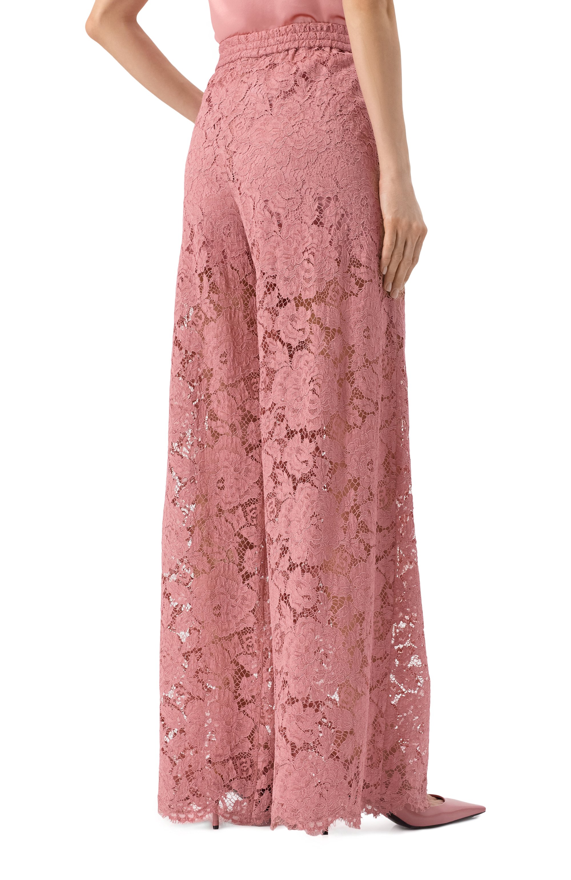 Брюки из вискозы и хлопка DOLCE & GABBANA, арт. FTC9UT/HLM7L, фото 4