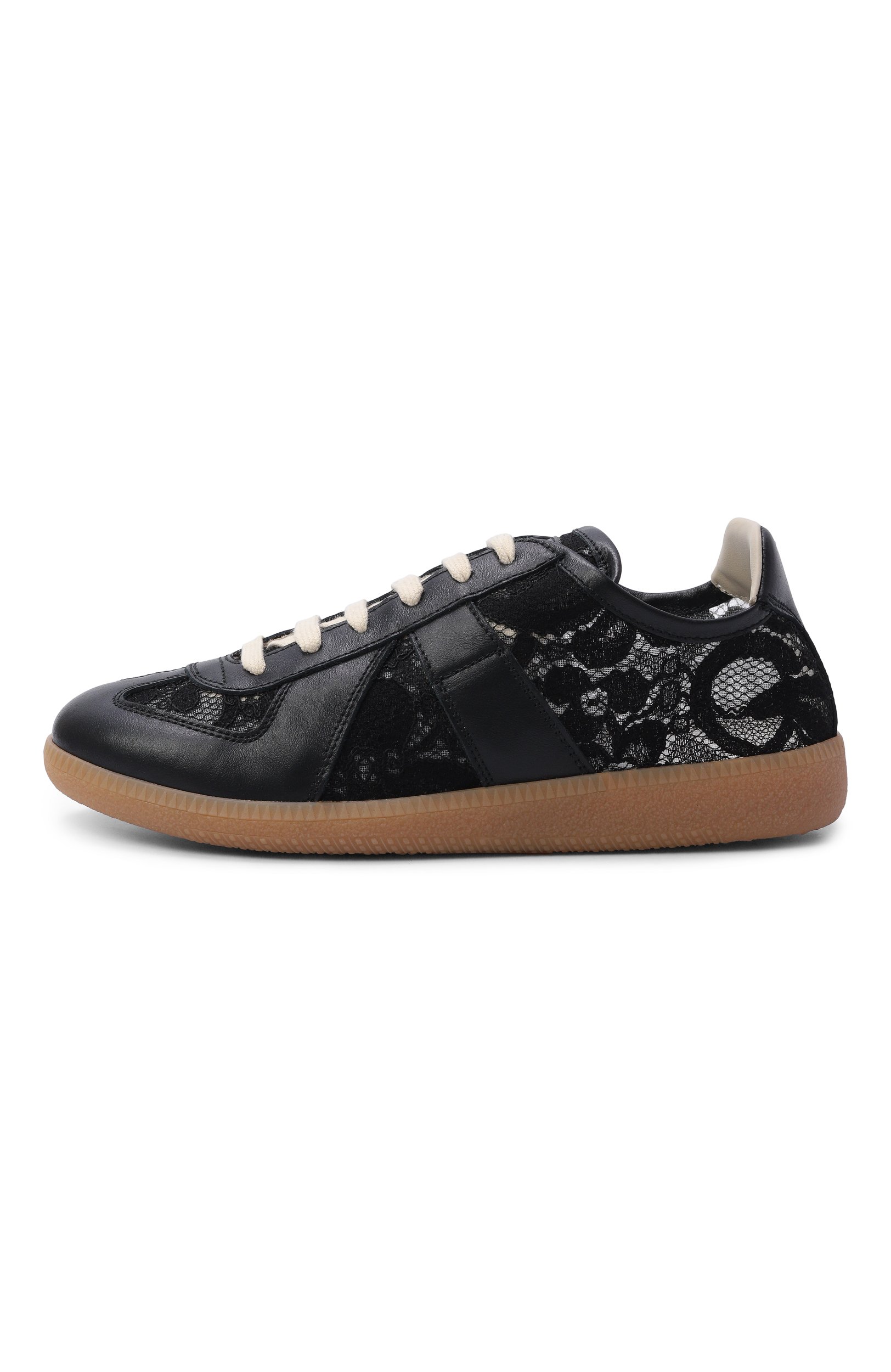 Текстильные кеды MAISON MARGIELA черного цвета по цене 107500 руб., арт. S58WS0303/P7791, фото 4 Текстильные кеды MAISON MARGIELA, арт. S58WS0303/P7791, фото 4