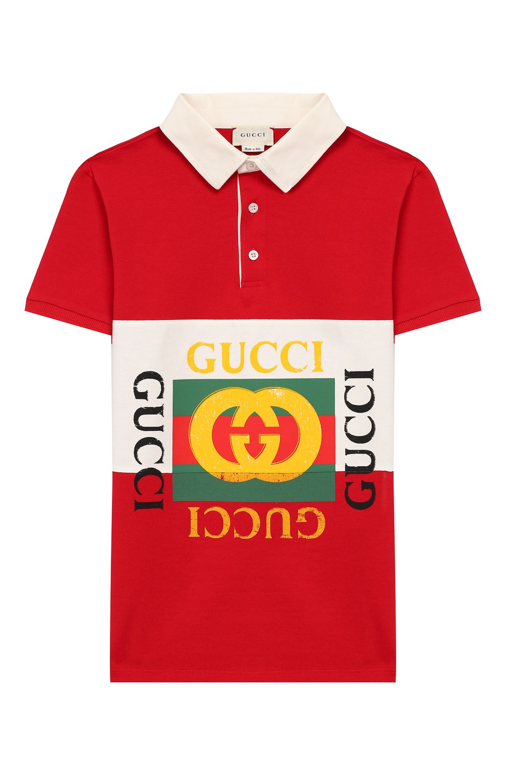 Хлопковое поло GUCCI, арт. 540634/XJAAM, фото 1