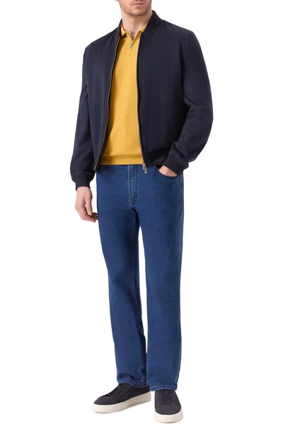 Поло из шелка и хлопка STEFANO RICCI,  арт. K818104P31/F26170, фото 2