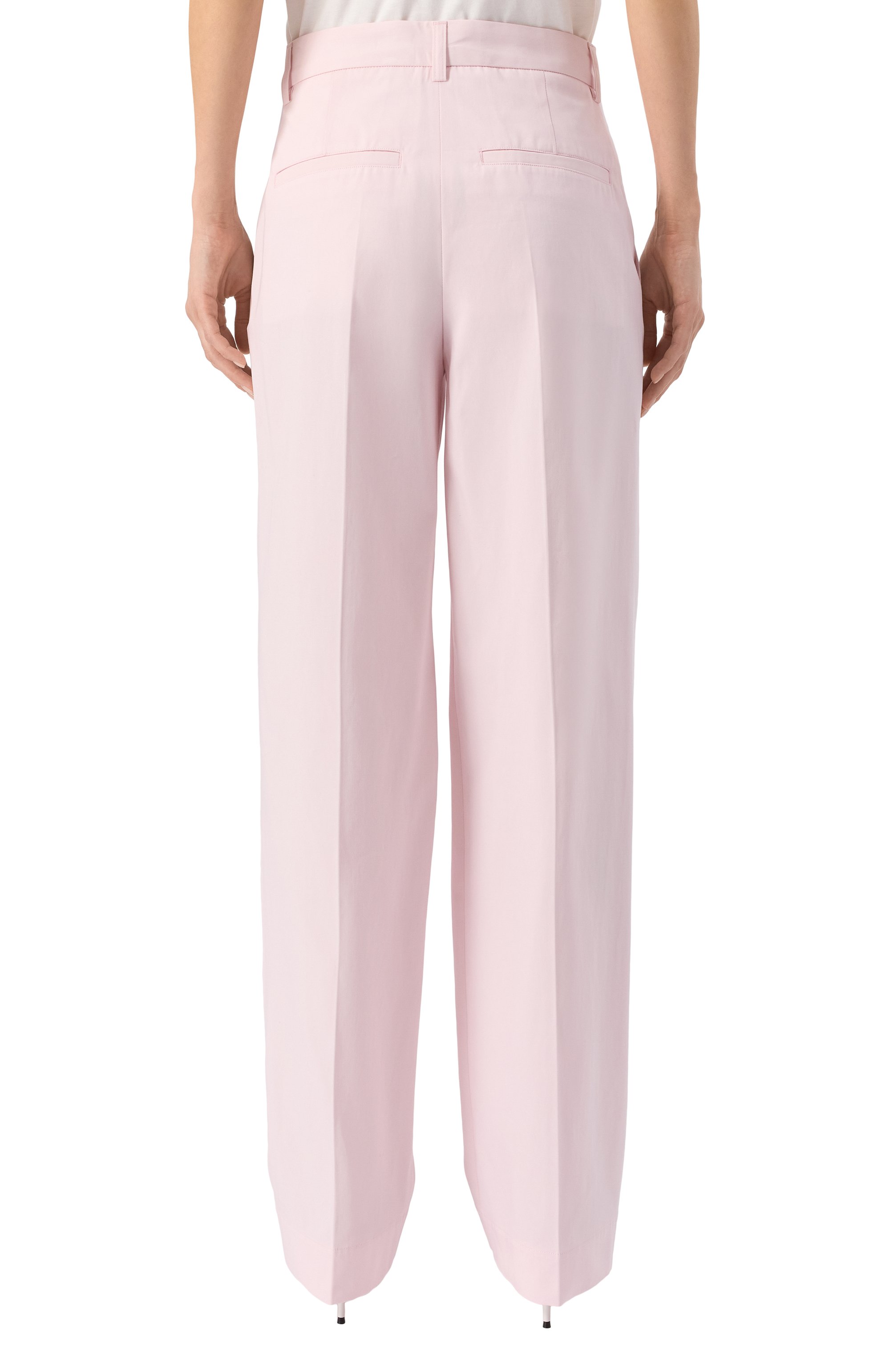 Хлопковые брюки TOTEME, арт. 252-WRB0246-FB0379, фото 4