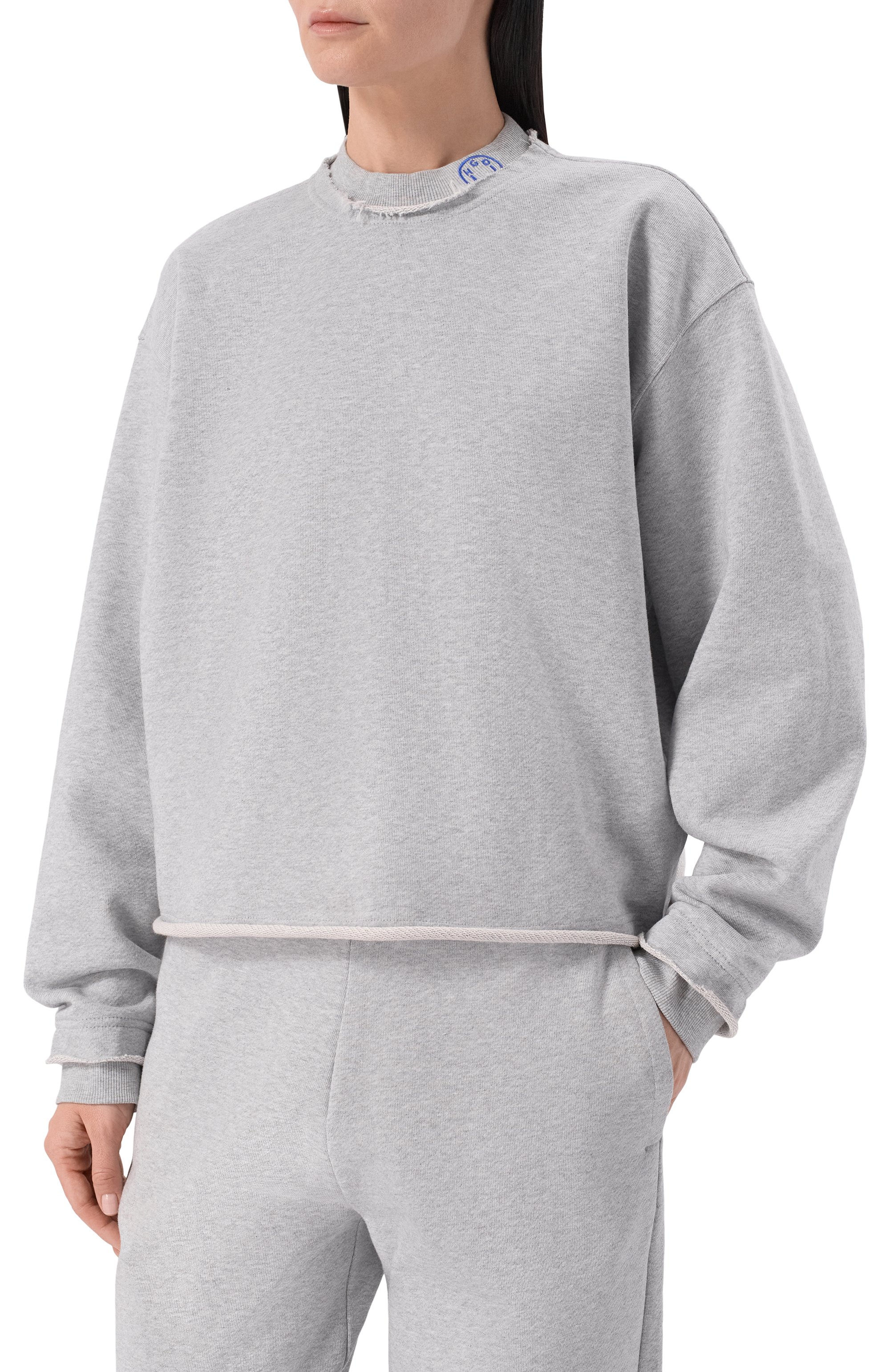 Хлопковый свитшот HUGO BLUE, арт. 50553605, фото 3