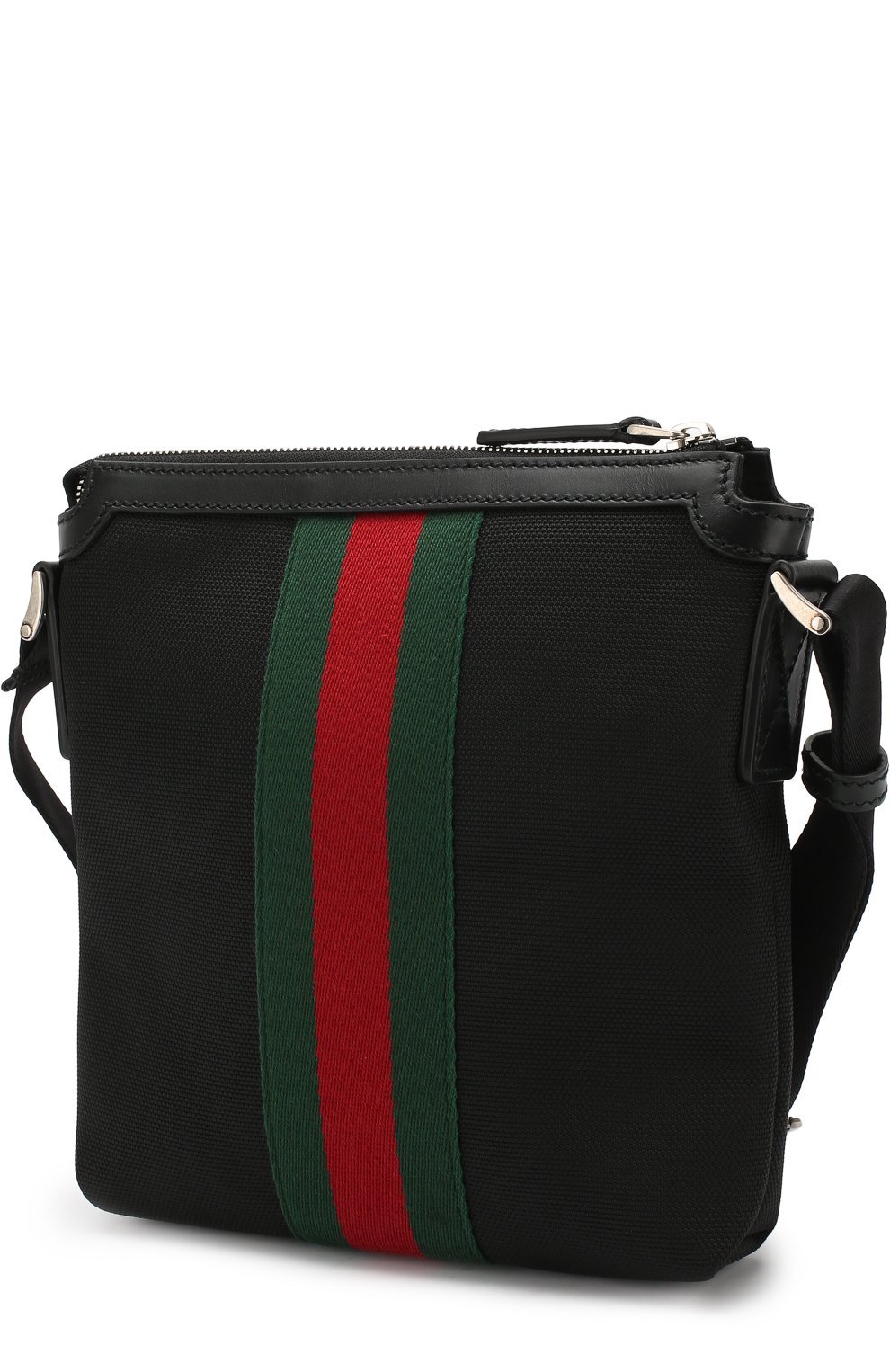 Текстильная сумка-планшет с отделкой web  GUCCI, арт. 471454/KWT7N, фото 3