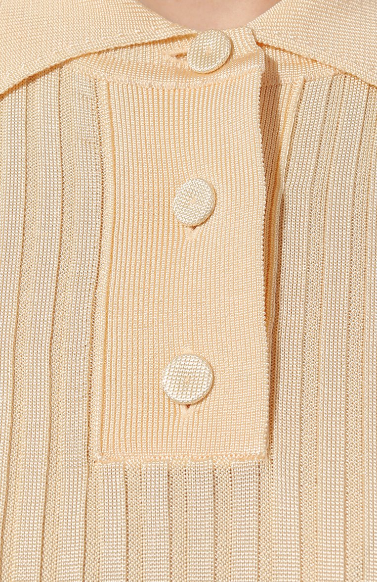 Поло из вискозы JIL SANDER, арт. J02GL0105/J18287, фото 5