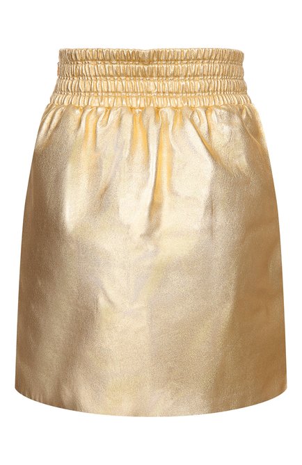 Женская кожаная юбка MIU MIU, арт. MPD584-AW4-F0056