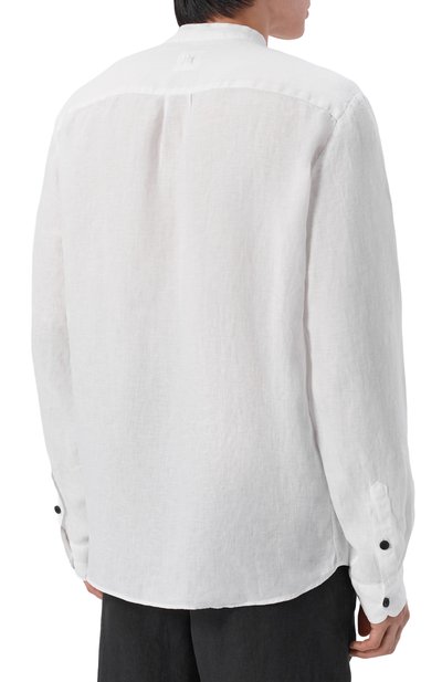 Льняная рубашка HANNES ROETHER, арт. TU29BS.608, фото 4