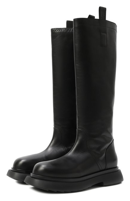 Женские кожаные сапоги genny 3JUIN черного цвета по цене 0 руб., арт. 326W9003.A.1247997 | Фото 1 Женские кожаные сапоги genny 3JUIN, арт. 326W9003.A.1247997