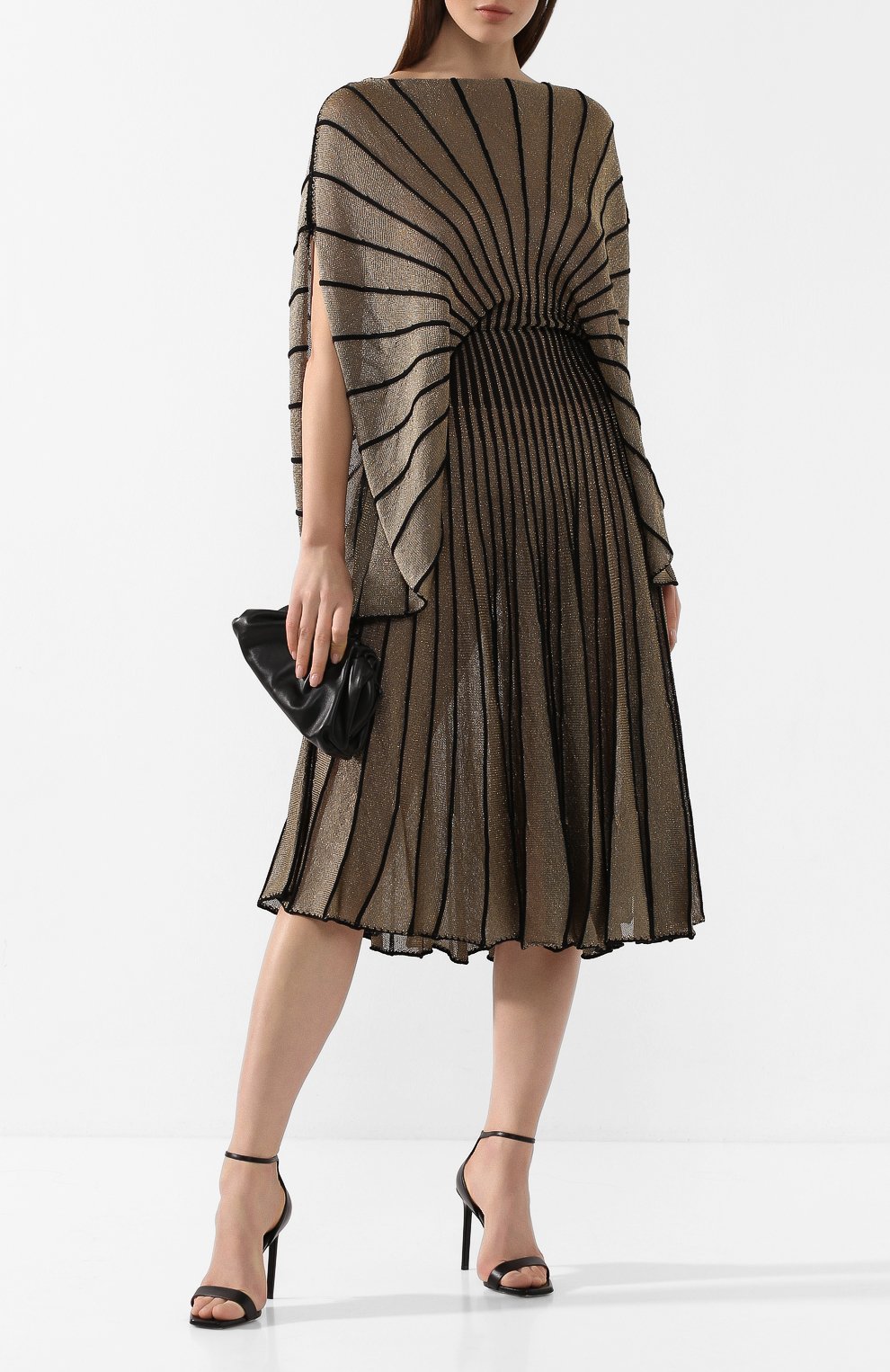 Платье из смеси вискозы и хлопка STELLA MCCARTNEY, арт. 600922/S2188, фото 2