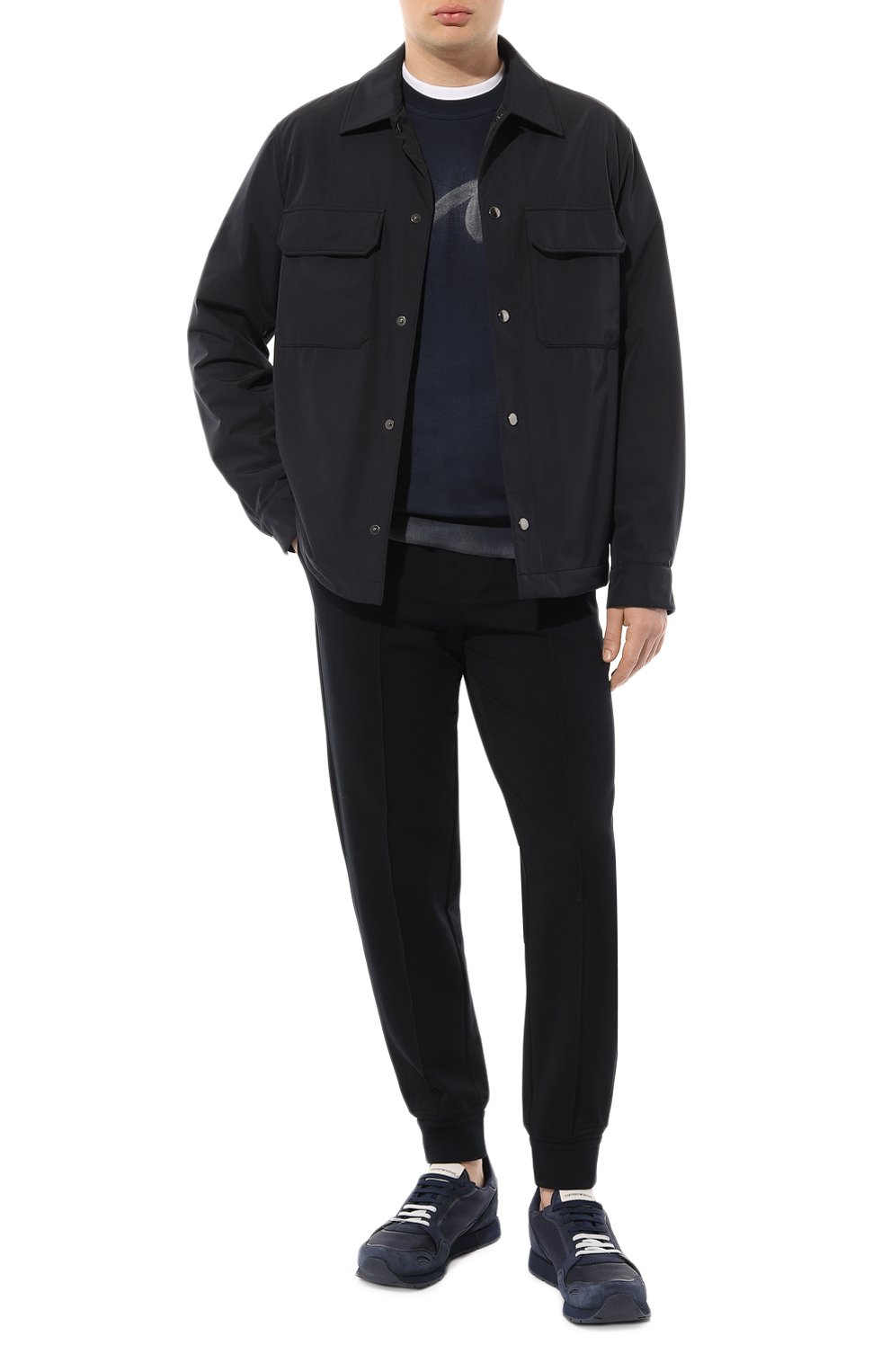 Хлопковые джоггеры ZEGNA, арт. UD553A7/DTR4, фото 2