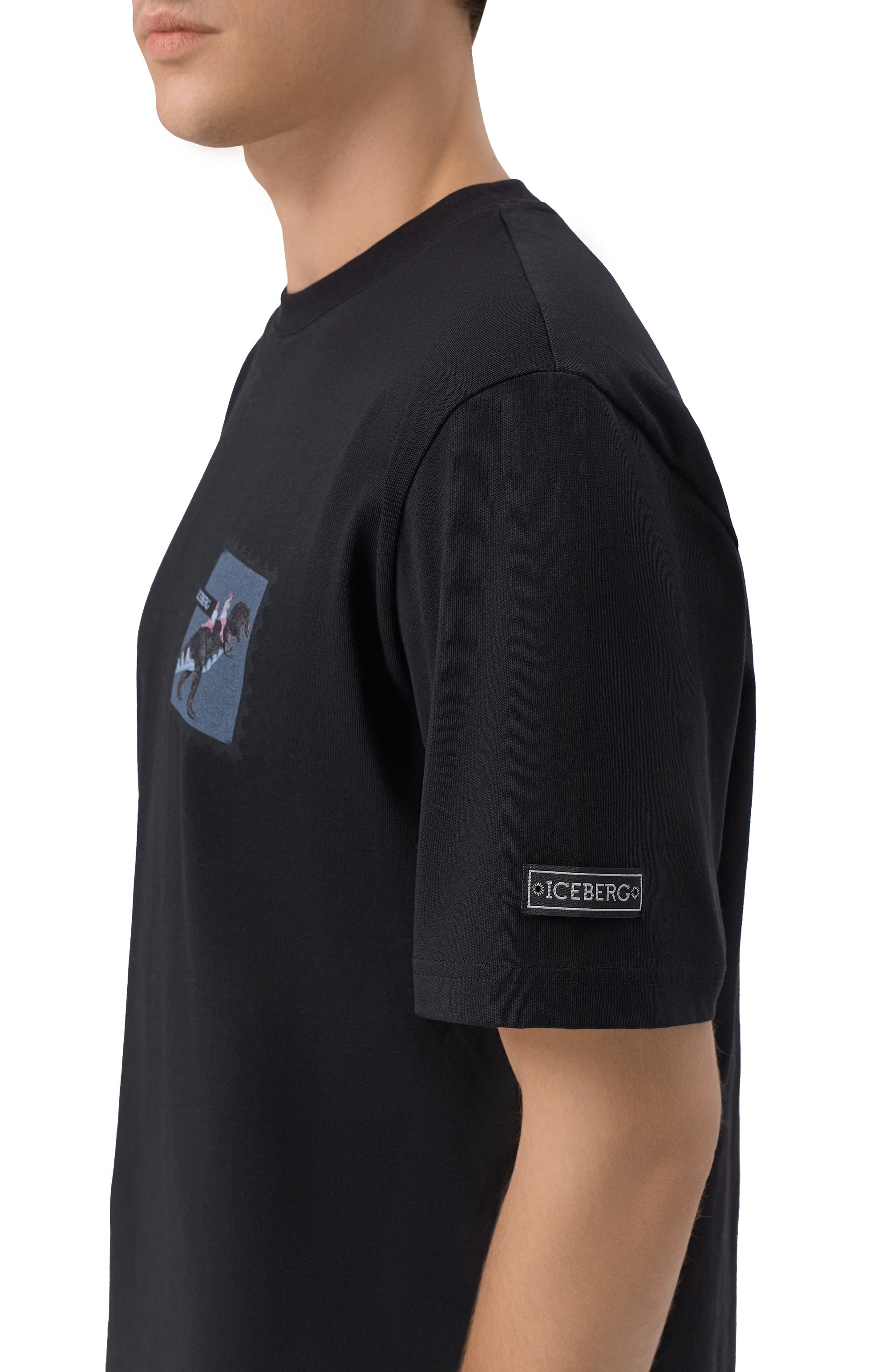 Хлопковая футболка ICEBERG, арт. F027/627A, фото 5