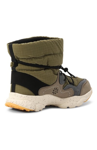 Утепленные сапоги kuki FLOWER MOUNTAIN хаки цвета по цене 15700 руб., арт. 3001622/05/33-38, фото 3 Утепленные сапоги kuki FLOWER MOUNTAIN, арт. 3001622/05/33-38, фото 3