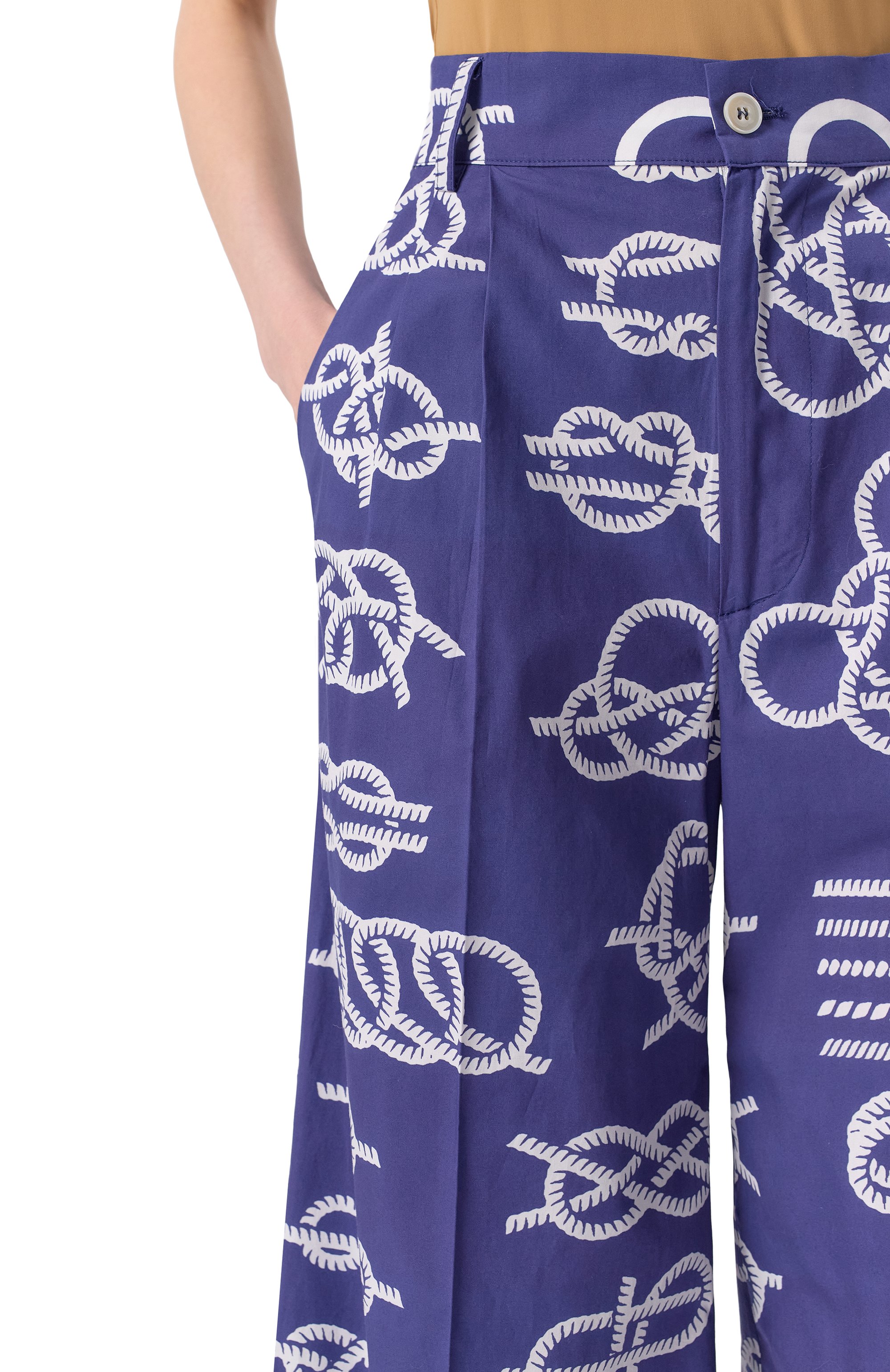 Хлопковые брюки FORTE DEI MARMI COUTURE, арт. 25SF5010-PX, фото 5