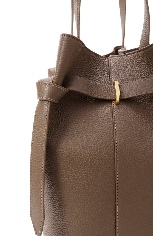 Сумка-тоут Gyoza Yuzefi GY0ZA T0TE/PEBBLE GRAIN LEATHER Бежевый  GY0ZA T0TE/PEBBLE GRAIN LEATHER Фото 6