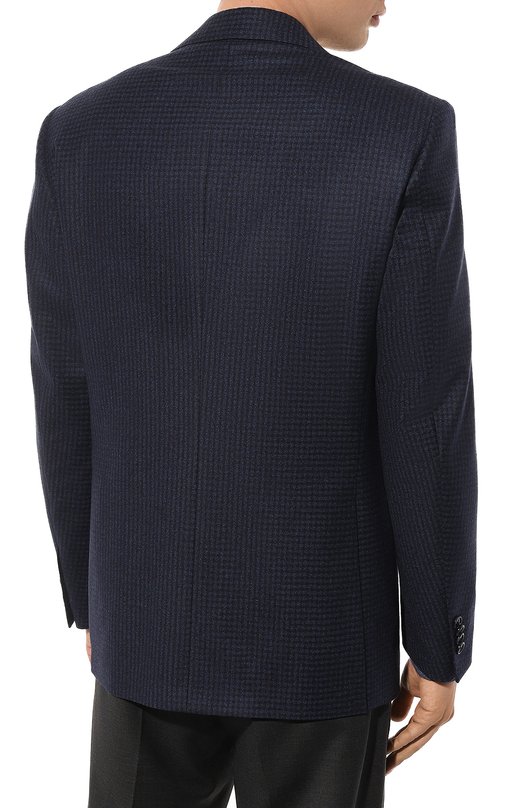 Шерстяной пиджак Corneliani 926008-3816301 Синий  926008-3816301 Фото 4
