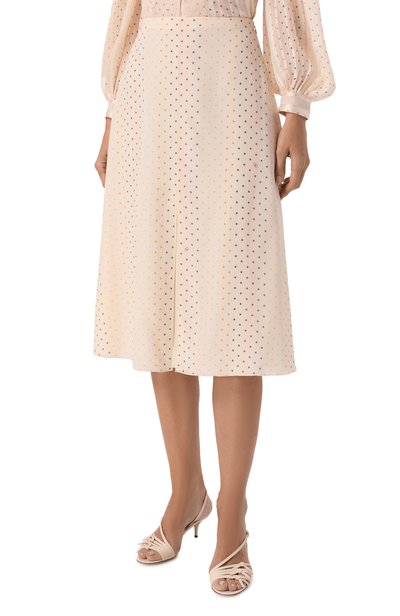 Шелковая юбка VALENTINO, арт. 9B3RAF67/ABT, фото 3