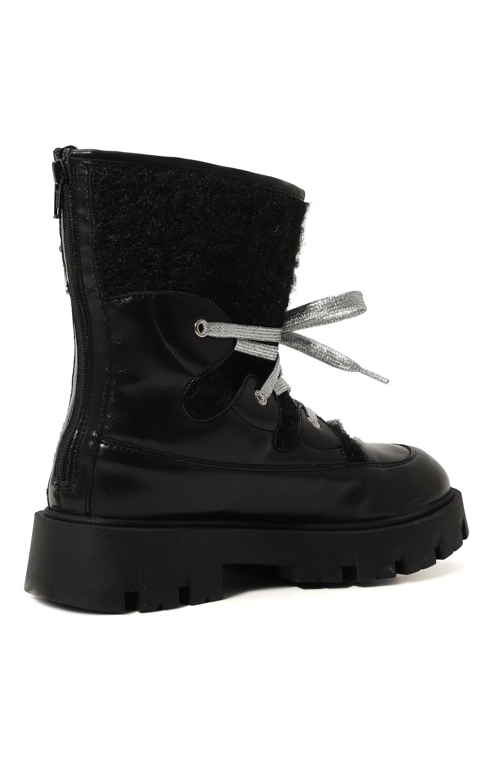 Кожаные сапоги MONNALISA, арт. 8CD017, фото 3