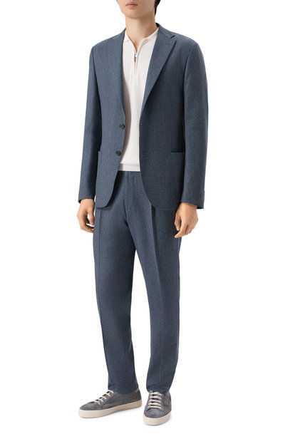 Мужской шерстяной костюм CORNELIANI, арт. 28X007/2A18400_SET