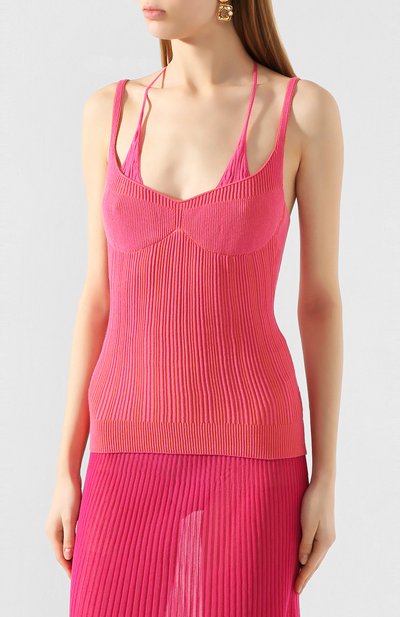 Топ из вискозы JACQUEMUS, арт. 201KN16/51451, фото 3