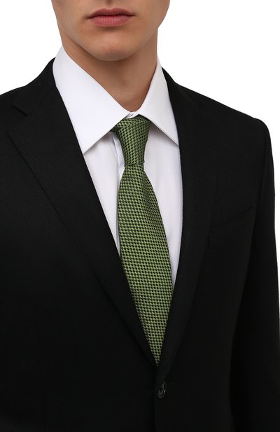 Шелковый галстук LUIGI BORRELLI, арт. CR361170, фото 2