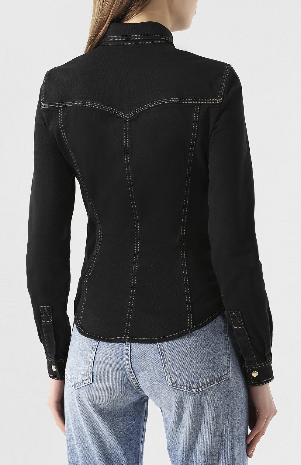 Джинсовая рубашка VERSACE JEANS COUTURE, арт. B0HVA66I-VDP206/HRV4N, фото 4