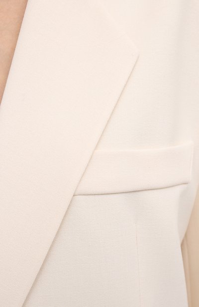 Жакет NANUSHKA кремового цвета по цене 98350 руб., арт. EVAN_CREME_CADY SUITING, фото 5 Жакет NANUSHKA, арт. EVAN_CREME_CADY SUITING, фото 5