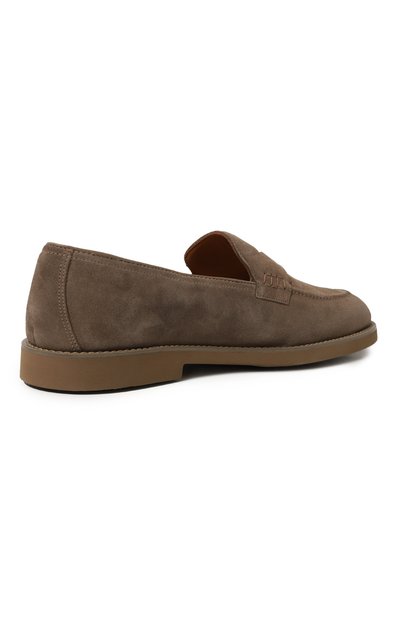 Замшевые пенни-лоферы DOUCAL'S, арт. DU3294SAL0UF106ZC30, фото 5