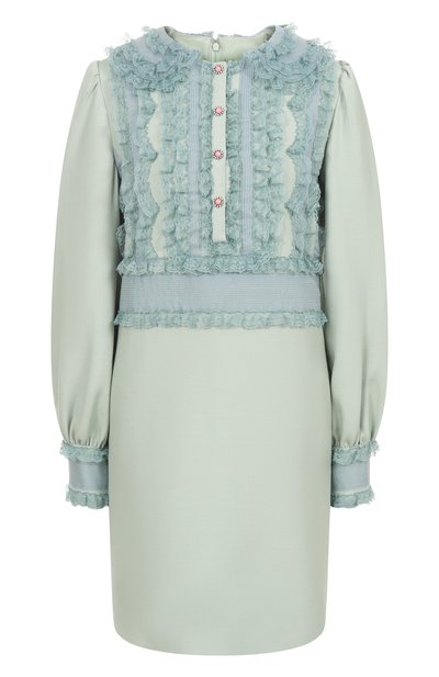 Женское платье из шерсти и шелка VALENTINO, арт. 6B3VAEJ61CF