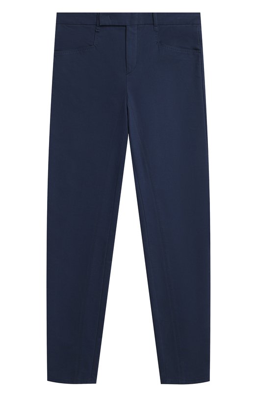 

Хлопковые брюки Loro Piana, Синий
