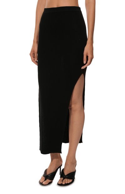 Кашемировая юбка RICK OWENS, арт. RP02B6619/RIBWS, фото 3