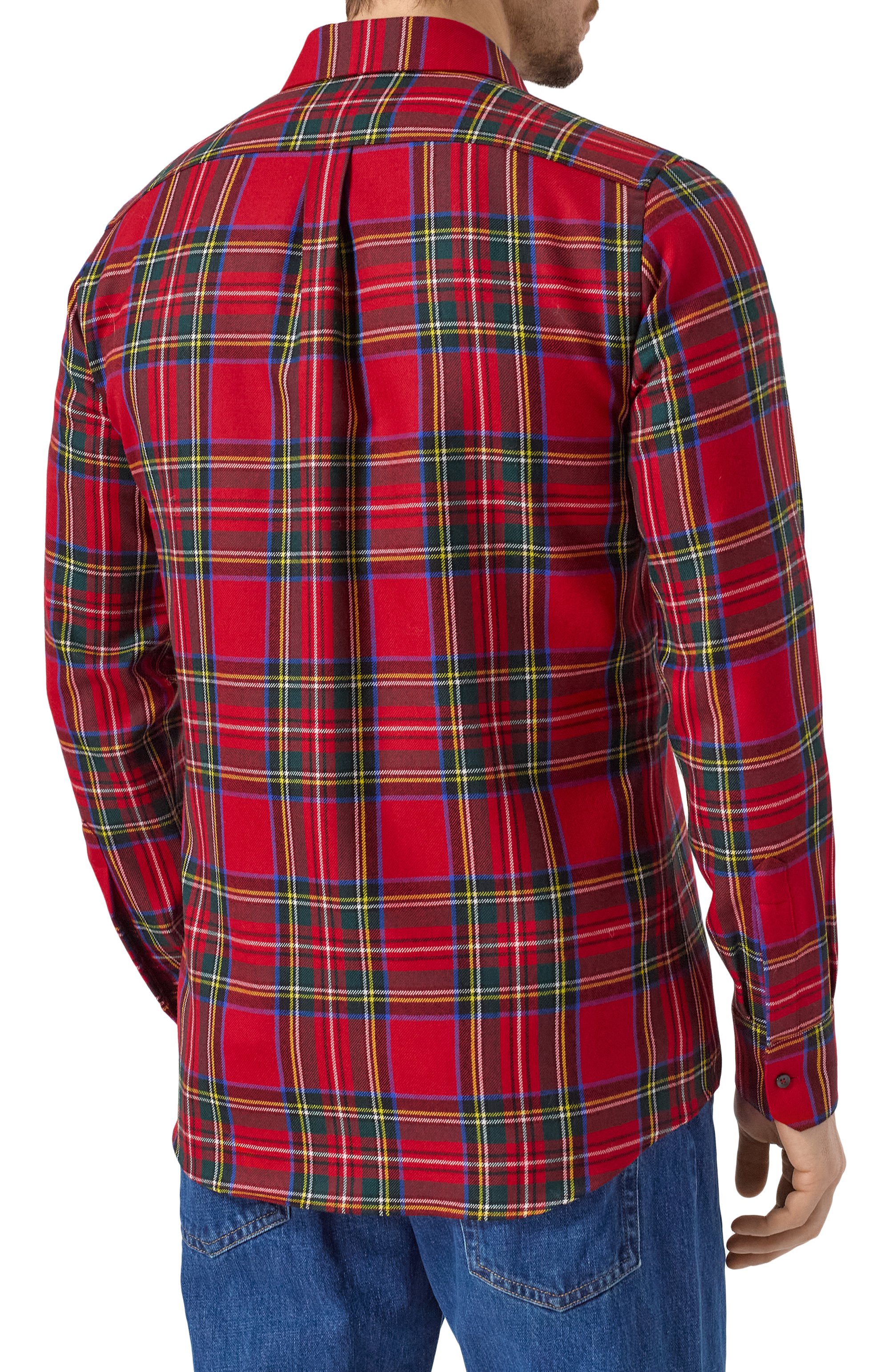 Шерстяная рубашка DOLCE & GABBANA, арт. G5JZ9T/FQ2KC, фото 4