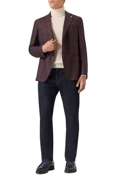 Пиджак из шелка и шерсти L.B.M. 1911, арт. 2411/52713, фото 3