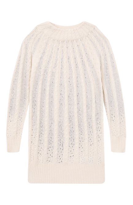 Платье из хлопка и кашемира ERMANNO SCERVINO, арт. SFAB083C