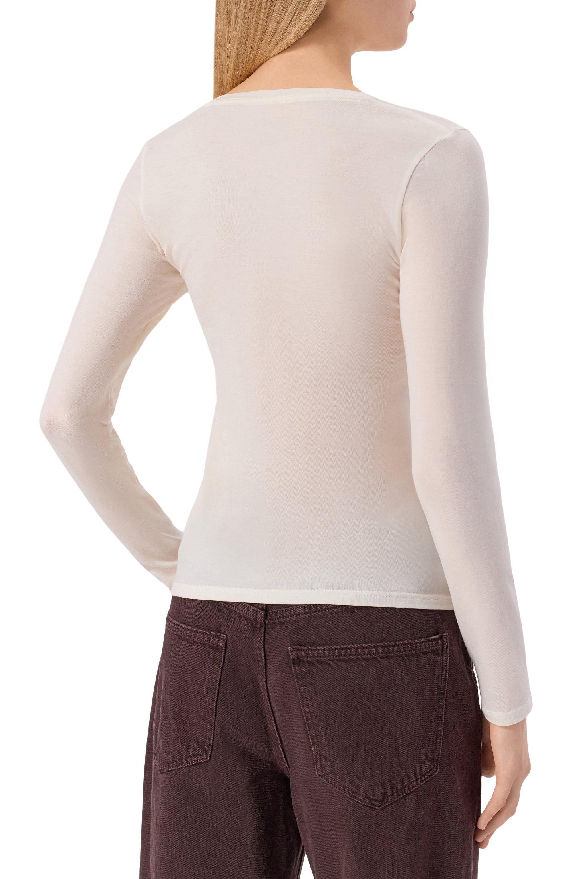 Лонгслив из шерсти и лиоцелла FALKE, арт. 69055, фото 4