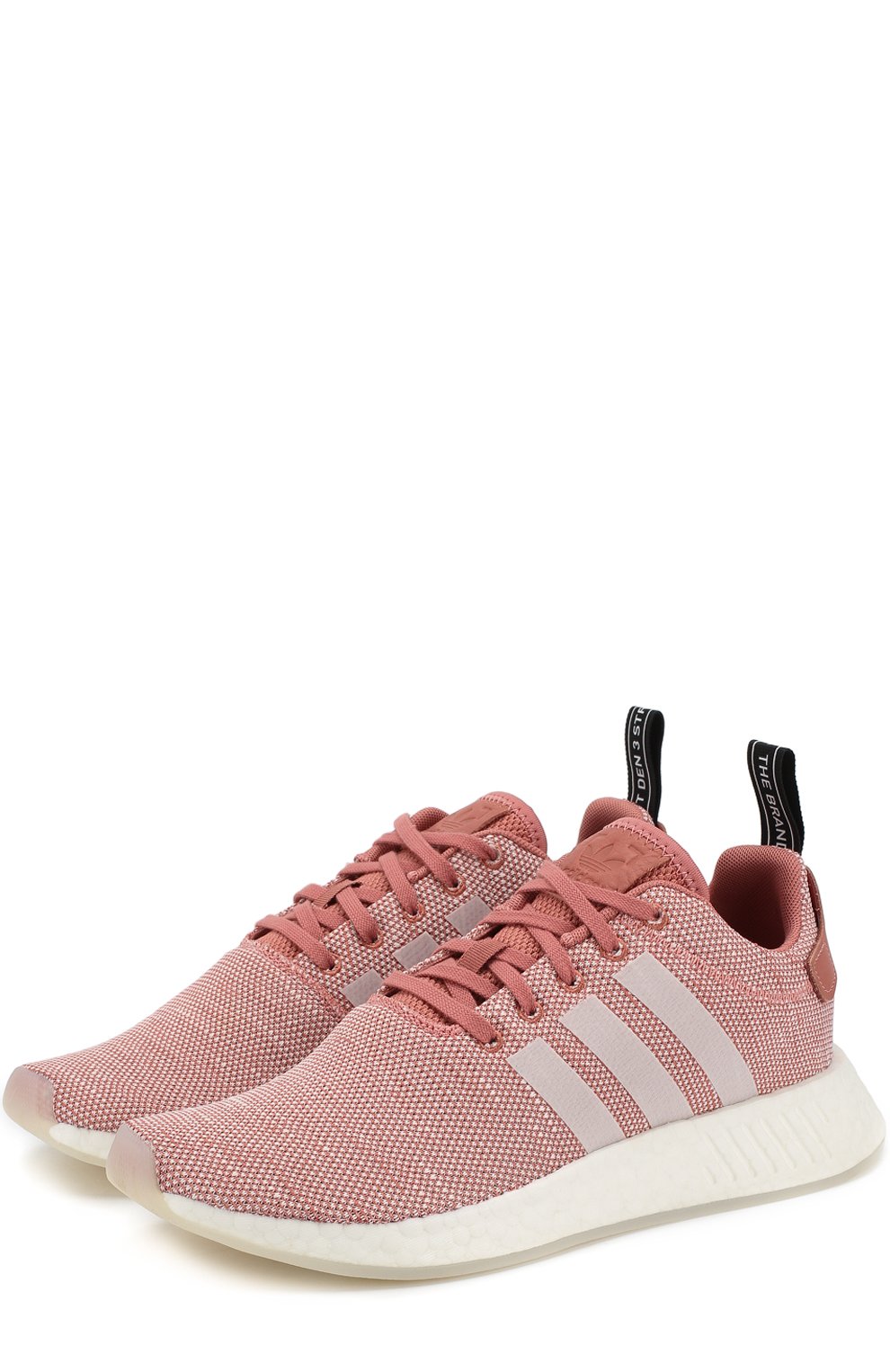 Текстильные кроссовки nmd_r2 на шнуровке ADIDAS ORIGINALS, арт. CQ2007, фото 1