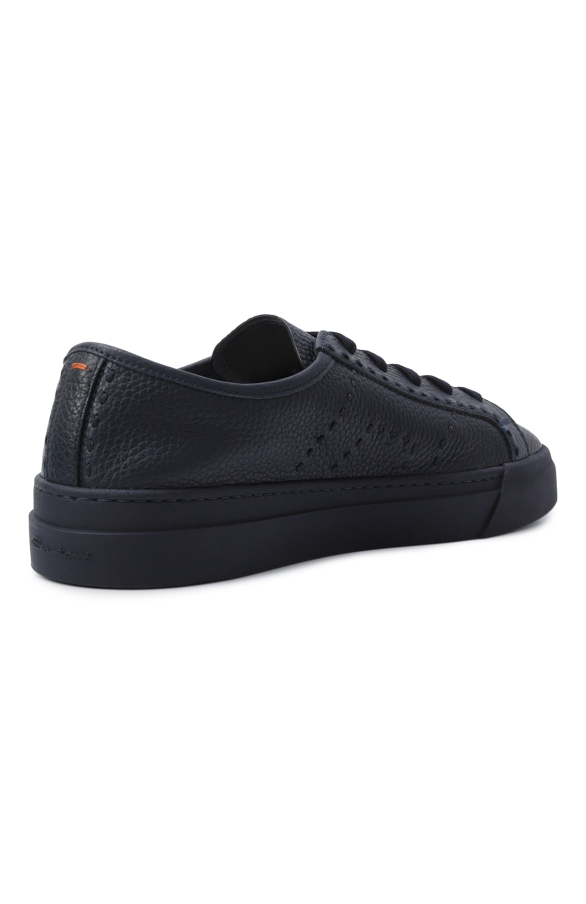 Кожаные кеды gloria SANTONI, арт. MBGG220630CNTMIA, фото 5