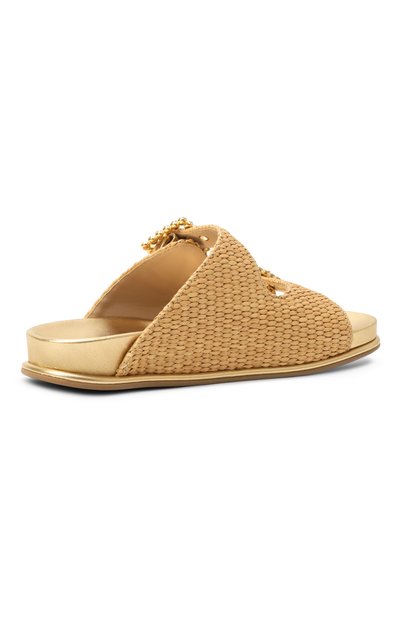 Шлепанцы poolside из рафии LE SILLA бежевого цвета по цене 75300 руб., арт. 3770B040MTPPMA0, фото 5 Шлепанцы poolside из рафии LE SILLA, арт. 3770B040MTPPMA0, фото 5