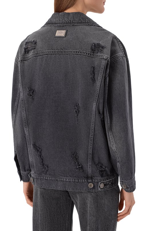 Джинсовая куртка Dolce & Gabbana F9U38D/G8K06 Серый  F9U38D/G8K06 Фото 4
