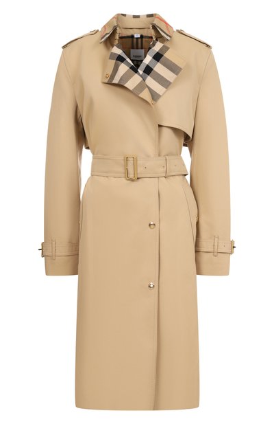Женский хлопковый тренч BURBERRY, арт. 8076363